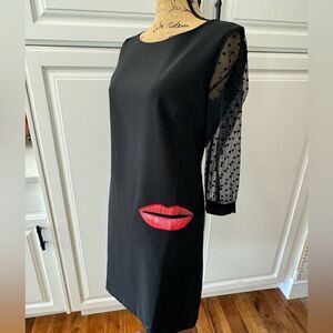 Desigual lip pocket dress